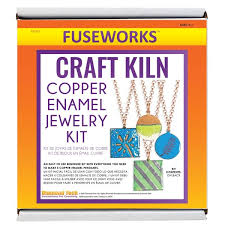 How to make enamel jewelry. Fuseworks Beginners Copper Enameling Kit Diamond Tech Crafts
