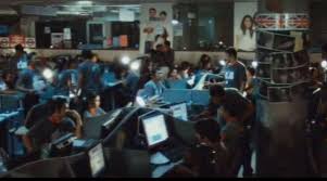 Slumdog millionaire is a 2008 india based british drama film that is a loose adaptation of the novel q & a (2005) by indian author vikas swarup. The Pc Screen Of The Call Center Or Working At Jamal In Slumdog Millionaire Spotern