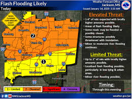 2 days ago · water is starting to recede in several areas impact by flash flooding. Flash Flood Warning In Effect For City Of Jackson Jackson Ms