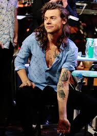 Loutopian Harry Styles Long Hair Harry Styles Tattoos Style