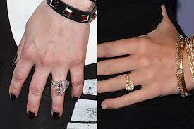 Check out the latest celebrity styles, most coveted beauty secrets, gorgeous new hairstyles, and everything red carpet from stylish by us weekly. Avril Lavigne Vs Miley Cyrus Whose Engagement Ring Do You Like Best Readers Poll