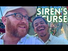 April Morton braves Cedar Point's 'Siren's Curse' ahead of public debut