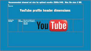 Youtube Profile Channel Header Template Example Youtube Banner Template Youtube Banners Banner Sizes