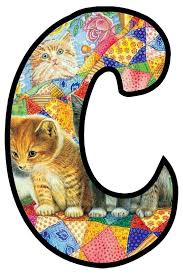 Buchstabe Letter C Alphabet Letters Design Cats And Kittens Lettering Alphabet