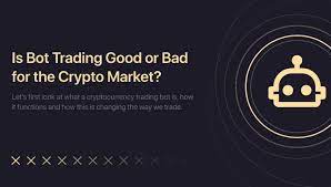 Rather, the market is open 24/7 across a growing number of exchanges. Is Bot Trading Good Or Bad For The Crypto Market Arbismart