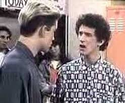 Spelling, who played girlfriend violet anne bickerstaff to diamond's samuel screech powers on before there was david and donna there was screech and violet. Saved By The Bell Screech And Zack Fight Youtube