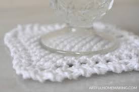 So, just walk into a yarn shop (online or offline) and pick a. Easy Knitted Coasters Pattern Free Artful Homemaking