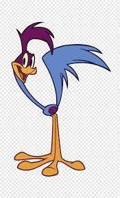 Poster showing warner bros looney tunes characters bugs bunny, speedy gonzalez, wile e coyote, road runner, daffy duck, and sylvester, circa 1950. Wile E Coyote And The Road Runner Looney Tunes Cartoon Road Runner S Purple Sticker Bird Png Pngwing