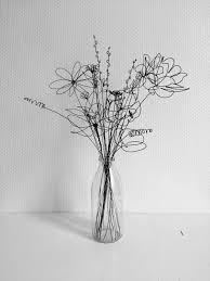 Ils s'invitent maintenant dans nos intérieurs. Bouquet 20 Fleurs 2d 3d Fil De Fer Recuit Fleur Artificielle Decoration Murale Floral Deco Boheme Nature Co Blumen Aus Draht Drahtkunst Nagellack Blumen
