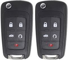 This is for remote open/close the doors, trunk, etc. Amazon Com Keyless2go Replacement For New Keyless Remote 5 Button Flip Car Key Fob For Vehicles That Use Fcc Oht01060512 2 Pack Automotive
