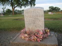 Lucy Melissa Tenney Philbrook (1849-1875)