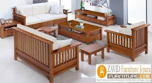 Selain itu, bahan kayu jati juga bisa dibuat dengan berbagai macam model seperti berikut: Kursi Tamu Sudut Minimalis Kayu Jati Dudukan Busa Zavid Furniture Jepara Toko Online Mebel Jepara Kota Ukir Terpercaya