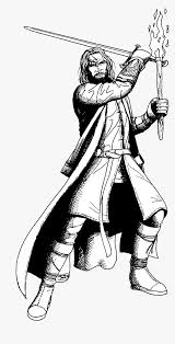 Coloring pages for children : Lord Of The Rings Aragorn Coloring Page Printable Aragorn Lineart Hd Png Download Kindpng