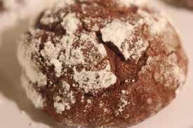 Kris kringle christmas cookies are always the most requested. Kris Kringle S Christmas Chocolate Crinkles Cooking By The Book