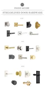 Studio Mcgee S Favorite Interior Door Hardware Studio Mcgee Door Hardware Interior Doors Interior Door Handles Interior