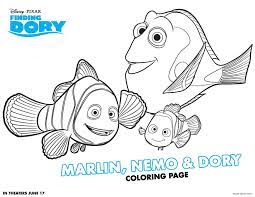 Free Disney Printables And Activity Pages Nemo Coloring Pages Finding Dory Coloring Sheets Finding Nemo Coloring Pages