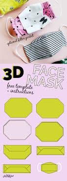 With right sides together, align the center front seams of the interior and exterior mask. 3d Mask Template The Most Comfortable Face Mask See Kate Sew