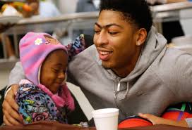 (born march 11, 1993), sometimes known simply by his initials ad, is an american professional basketball player for the los angeles lakers of the national basketball association (nba). Jim Eichenhofer On Twitter Memorylayne Nov 26 2014 Anthony Davis Had As Much Maybe More Fun As The Kids Who Attended His Annual Thanksgiving Event In New Orleans Https T Co P0b2xclkbt