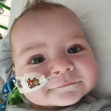 Baby kept alive by mechanical heart desperately needs life-saving  transplant