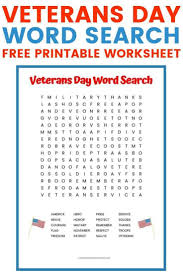 Veterans Day Word Search Veterans Day Activities Free Preschool Worksheets Free Printable Worksheets