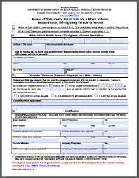 Florida Bill Of Sale Form - Free Fillable Pdf Forms Bill Of Sale Template Sale Bills