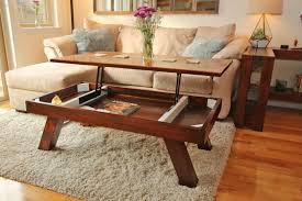 Coffee table with frame in graphite (gfm69) embossed lacquered steel and top in canaletto walnut product description: Rising Coffee Table Built In A 500 Sq Ft Nyc Apartment Popular Woodworking Magazine