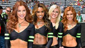 However, some very sad people aren't at all happy about the new nascar victory lane girls. Get To Know 15 Monster Energy Girls On The Nascar Scene Fox Sports