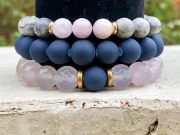 Bead Stretch Bracelet Healing Bracelet Stone Bracelet Etsy In 2020 Bracelets Handmade Beaded Beaded Stretch Bracelet Stone Bracelet