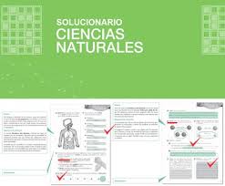 Recepción de documentos emergencia sanitaria. Libros Ciencias Naturales Resueltos Ministerio De Educacion 2021
