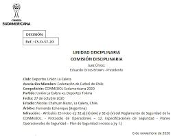 Unión la calera png collections download alot of images for unión la calera download free with high quality for designers. Multa E Advertencia Ao Deportes Union La Calera Conmebol