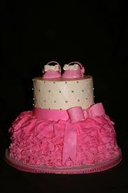 Tutu Cake With Mary Janes Tutu Cakes Baby Shower Cakes Girl Cakes