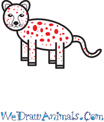 Start by drawing the head. How To Draw A Simple Cheetah For Kids