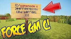 Find the top rated minecraft servers with our detailed server list. Minecraft Force Creative Mode Server Hack Server Hacks Minecraft Tips Creative Hacks