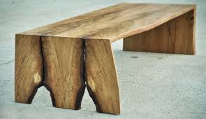 You can create a similar effect with wine corks for cool coffee tables! 5 Fabulous Rustic Wood Slab Coffee Tables