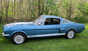 Image result for Sapphire Blue 1966 Mustang