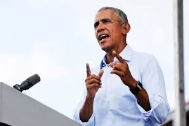 Barack obama photographed in 2009 ), barack hussein, jr. Former President Obama Social Media Companies Make Editorial Choices