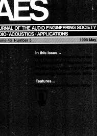 The system requirements are defined by several codes and standards. Aes E Library Complete Journal Volume 43 Issue 5