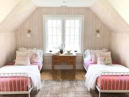 Or you can pick the work of art which can reflect the value and style of the bedroom. Do Or Don T Wallpaper A Slanted Ceiling And The Wallpaper We Got For Greta S Room Chris Loves Julia