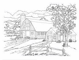 Country Scenes Coloring Book Dover Publications Farm Coloring Pages Horse Coloring Pages Coloring Pages