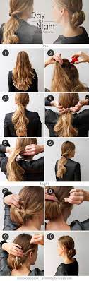 Easy Day To Night Hairstyle More Hair Styles Night Hairstyles Hair Tutorial