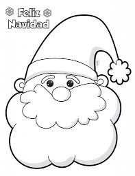 Papa Noel Para Colorear Pdf