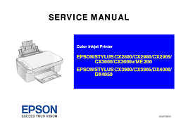 This document gives an overview of the product as well as technical specifications, available options, warranty information and epson contact information. Epson Stylus Cx2800 Cx2900 Cx2905 Cx3000v Me200 Cx3900 Cx3905 Dx4000 Dx4050 Service Manual Download Schematics Eeprom Repair Info For Electronics Experts