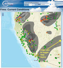 Here's where california fires are burning 4 days ago. California Smoke Information 07 17 18