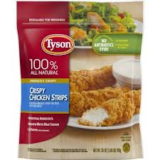 Serving contains 18g of easy to prepare. Tyson All Natural Crispy Chicken Strips Frozen 25oz Target