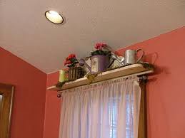 In order to do this, simply measure from the top of the window opening or curtain rod down to the bottom most part of your desired length for the swag valance. Homemade Valance For Spring Hgtv