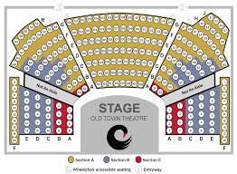 Tm Ot Seating Chart Rev 10 19 Cygnet Theatre