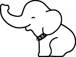 736x549 baby elephant face drawing. Drawn Elephant Easy Clipart Full Size Clipart 2970001 Pinclipart