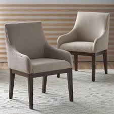 Belham Living Abbott Parsons Swoop Arm Dining Chair Set Of 2 Hayneedle In 2020 Transitional Dining Chairs Parsons Dining Chairs Dining Chairs