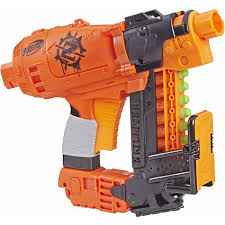 Make this cheap but cool, tactical looking cabinet. Nerf Zombie Strike Crossfire Bow Blaster Hasbro A6558 Blasters Foam Play Toys Games