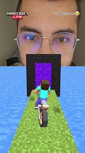 A Motorcycle in Minecraft